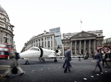 Private jet from London City
