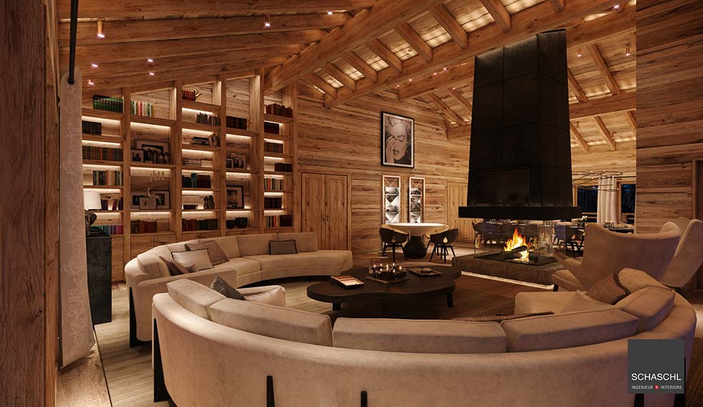 The fabulous and totally luxurious Chalet Killimanjaro in the 7 Heavens project