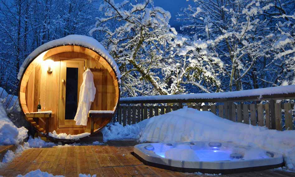 This is our idea of a luxury chalet 