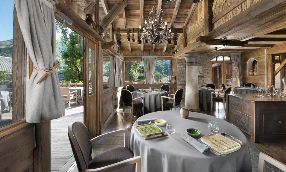 A Michelin starred restaurant in France